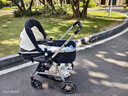 纽贝耳newber婴儿车 婴儿推车 婴儿车0-3岁用折叠可坐可躺带减震 可换向 黑白  UV遮阳+防蚊罩 实拍图