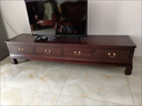 广朝新中式 花梨木电视柜实木客厅 现代简约客厅电视影视柜出口转内销 花梨色 2.2米电视柜 实拍图