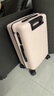 米家小米行李箱20英寸拉杆箱可登机箱万向轮旅行箱男女小型密码箱粉色 实拍图