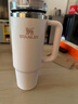 STANLEY保温杯 巨无霸吸管杯保温保冷车载家居办公大容量男女学生水杯子 【热卖TOP1】晶粉- 887ml 实拍图