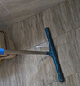 康丽雅K-0051 不锈钢杆地刮 45CM杆长120CM  黑色橡胶款卫生间地面清洁刮推水器刮水器 实拍图