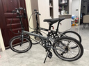 大行（DAHON）经典P8折叠自行车成人20英寸8速男女式通勤运动单车KBC083 消光灰【经典版】 实拍图