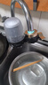 美的（Midea）净水器水龙头台式前置净水机家用厨房过滤器自来水直饮超滤机可视化可清洗滤芯除垢除氯 一机2芯【两年免换芯】 实拍图