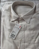 优衣库男女装法兰绒衬衫长袖衬衣纯棉薄外套478118 478118/01乳白色 M 实拍图