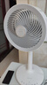 艾美特（AIRMATE）【小暴风】空气循环扇大风量摇头电风扇家用台式落地扇升级加高换气轻音柔风小风扇 FA18-X115 实拍图