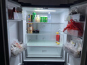 华凌美的冰箱出品406L十字双开门对开多门四门冰箱61cm超薄净味节能电冰箱风冷无霜HR-426WSP国家补贴 实拍图
