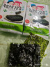 Zek韩国进口 竹盐海苔紫菜包饭寿司即食烤海苔 儿童零食 5g*3包 实拍图