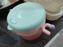 babycare儿童餐具辅食碗注水保温碗不锈钢叉勺宝宝吃饭喝水婴儿周岁礼盒粉 实拍图
