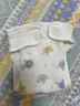 安可新 婴儿尿布兜可洗新生儿纯棉亲肤透气隔尿隔污3件装S码10斤以下 实拍图