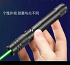 曼戈途大功率强光远射激光笔售楼逗猫教学led屏户外镭射灯红外线指星笔 已售30万/高级黑-绿光（USB充电） 实拍图