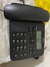 飞利浦（PHILIPS）电话机座机 固定电话 办公家用 家庭有线电话 来电显示 双接口 免电池 CORD118黑色 实拍图