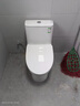 九牧（JOMOO）马桶 家用虹吸式马桶大冲力节水坐便器 防臭瞬冲 易洁抗菌马桶 行业爆款-双旋暴风冲11370-305坑 实拍图