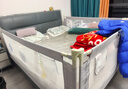 宝之轩床围栏床上护栏婴儿童床挡板宝宝防摔护栏垂直升降 【无缝设计】皇冠熊 2m 单面装 实拍图