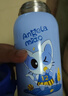 Angelamiao儿童保温杯带吸管儿童水杯316不锈钢双盖宝宝女学生保温壶550ML 实拍图