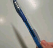 斑马牌（ZEBRA）【热门商品】中性笔 0.5mm子弹头签字笔 学生标记笔走珠水性笔 C-JJ100 JELL-BE 蓝色 单支装 实拍图
