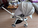 smartstroller遛娃神器婴儿推车可坐可躺轻便折叠双向高景观0-6岁用宝宝溜娃车 月光灰(铝合金车架+3D舒适透气) 实拍图