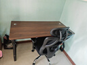 全品屋实木电脑桌台式双人书桌办公桌子工作台学生电竞桌家用游戏桌140 实拍图