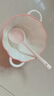 少女心草莓双耳碗勺汤碗沙拉碗饭碗家用碗高颜值年轻人釉下彩餐具 蝴蝶结双耳碗（1碗1勺） 实拍图