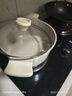 红厨陶瓷汤锅家用炖煮锅双耳煲汤焖锅煮粥电磁炉燃气灶用24cm 实拍图