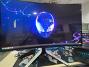 外星人（ALIENWARE）31.5英寸 曲面显示器 4K 240Hz 0.03ms QD-OLED G-SYNC低蓝光 游戏高刷屏AW3225QF 实拍图