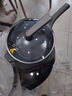 美的（Midea）钛陶电炒锅 电蒸锅 分体式电煮锅不沾多功能一体炒菜专用锅电火锅煎锅 4.3L煎饼锅HCG2818S配蒸笼 实拍图