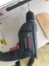 博世（BOSCH）电钻手电钻有线400瓦手枪钻自锁夹头15件附件套装GBM400KLE 实拍图