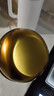 【韩剧同款】加厚不锈钢干锅海鲜锅火锅金色平底浅锅双耳锅泡面锅 豪华升级款24cm【金色】双柄汤锅 实拍图