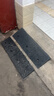 百舸 台阶斜坡垫橡塑款 门槛马路牙子路沿坡三角阶梯垫 汽车爬坡上坡垫 型号100*30*10 全黑路沿坡 CW763208 实拍图