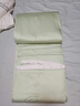 太湖雪 夏被 空调被 100%野生蚕丝被 双面凉感 绿2*2.3m 实拍图