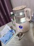 海尔（Haier）恒温水壶恒温壶婴儿调奶器玻璃冲奶粉温热暖奶器电热烧水壶H208F 实拍图