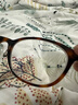 依视路（ESSILOR） 钻晶系列高清耐磨防蓝光近视超薄镜片专业配度数眼镜架男女镜框 现片2片装 来架加工 镜框+依视路A4防蓝光1.56现片 实拍图