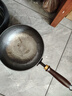 章丘铁锅正宗章丘大肚铁锅无涂层炒锅炒菜不粘锅手工熟铁锅燃气电磁炉专用 24厘米【燃气灶电磁炉通用】建议1-3人 24cm 已开锅｜纯手工｜无涂层【赠玻璃盖+铲】 实拍图