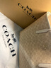 蔻驰（COACH）【品牌直供】女士CITY33经典标志单肩托特包奶茶拼白色CV976 实拍图