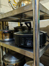 欧尊誉304不锈钢厨房置物架落地多层收纳储物架夹缝架锅架菜架微波炉架 特厚304/长60宽50高80三层 实拍图