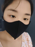 佳睦保暖口罩防风防寒女高颜值秋冬骑行滑雪3d立体透气不起雾可水洗黑 实拍图
