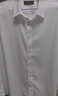 雅戈尔（YOUNGOR）25新品纯色DP免烫衬衫棉质抗皱易打理长袖衬衫男 白色 41 实拍图