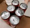可口可乐（Coca-Cola）碳酸汽水摩登罐饮料330ml*6罐 实拍图