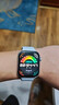 华为HUAWEI WATCH FIT 4 悦动白氟橡胶表带 华为运动智能手表超轻薄大屏潮流运动蓝牙通话睡眠监测fit4 实拍图