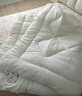 水星家纺被子冬季被子加厚被芯纤维被褥约7.1斤200*230cm白 实拍图