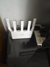 Tenda腾达路由器【千兆WiFi6+穿墙王】无线AX3000信号增强家用放大器Mesh国家补贴金榜一名云霄白立式 实拍图