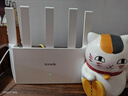 Tenda腾达路由器【千兆WiFi6+穿墙王】无线AX3000信号增强家用放大器Mesh国家补贴金榜一名云霄白立式 实拍图