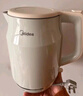 美的（Midea）电热水壶 2L大容量 1800W大功率速沸 双层防烫 304不锈钢无缝内胆 烧水壶电水壶 SH20M119 实拍图