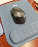 BUBM 记忆棉鼠标垫护腕女手腕垫可爱创意简约硅胶笔记本电脑鼠标腕托滑鼠垫护手护腕垫男JSM-B藏蓝色 实拍图