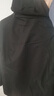 罗蒙（ROMON）三合一冲锋衣男夹克连帽外套女情侣装户外登山服1818黑色XL 实拍图