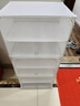 蔻丝（ColesHome）鞋柜家用门口进门一体靠墙极窄小鞋架子简易多层宿舍租房门外走廊 1列6层-白色 实拍图