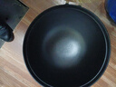 夏老大古法生铁锅铸铁炒锅古法无涂层物理不易粘炒锅圆底双耳炒菜锅46cm 实拍图