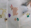 全棉时代婴儿隔汗巾纱布吸汗儿童宝宝幼儿园纯棉垫背巾小熊小鹿小猫3条/袋 实拍图
