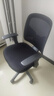 得力（deli）4900S 人体工学靠背办公椅/电脑椅/职员椅 可升降转椅舒棉坐垫 黑 实拍图