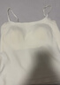 草本初色免穿内衣女背心美背打底内搭一体式带杯垫文胸 月光白【长款】 L 实拍图
