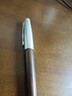 得力（deli）高端臻顺滑拔帽中性笔 0.7mm子弹头金属笔杆商务木纹签字笔 胡歌同款礼盒装 单支装A6Pro-07 实拍图